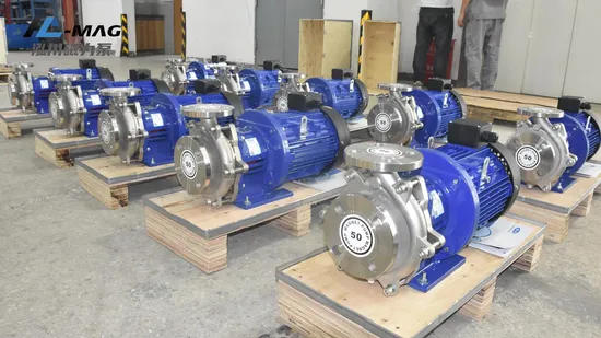 Variable Frequency Magnetic Drive Pump Made of SS316 for Isobutanol & Xylene Transfer