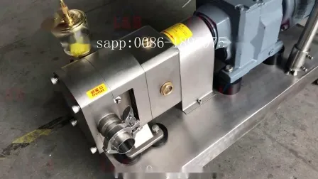 Stainless Steel Lobe Pump with Variable Frequency Drive (VFD)