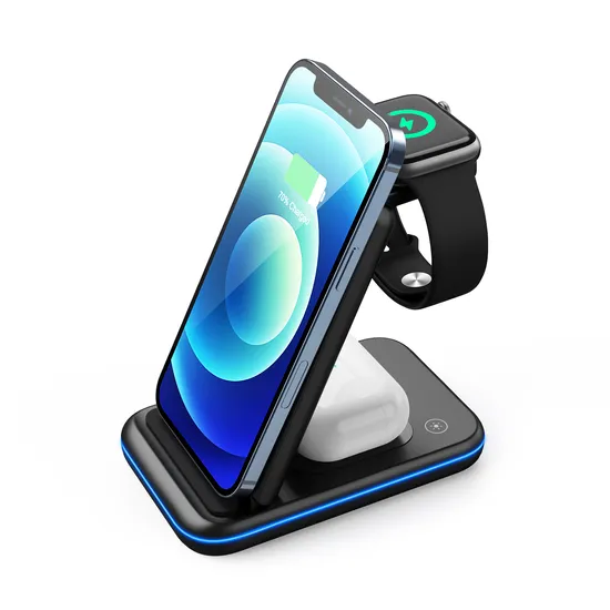 Maximun 15W Wireless Charging Technology Type C Port for Mobile Phone 
