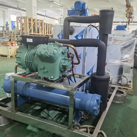Iceups 5000kg Fishery Ice Maker Machine High Quality Ice Flake Machine 