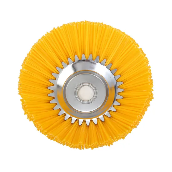 Hard Nylon Bristle Weeding Wheels 