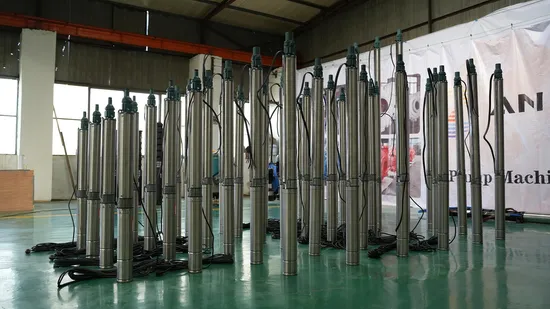 Underground Centrifugal Water Pump Submersile Pump Deep Well Pump 