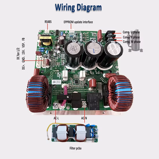 Heat Pump Compressor Driver Board