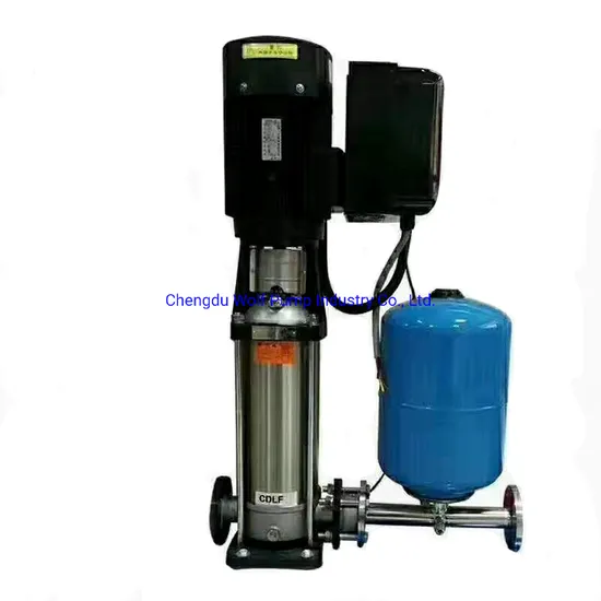 Constant Pressure Variable Frequency Drive Water Supply Pump 